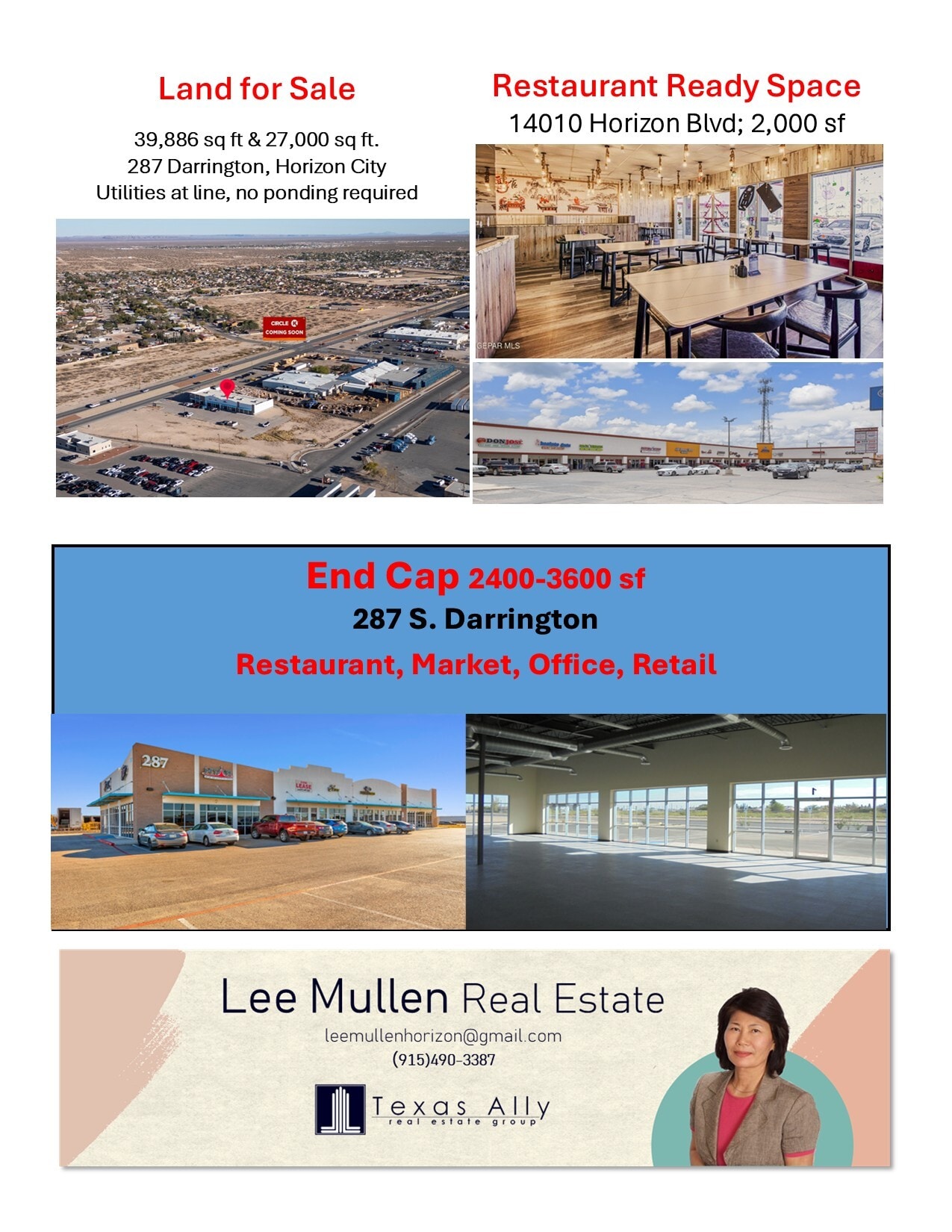 287 S Darrington Rd, Horizon City, TX for lease Building Photo- Image 1 of 4