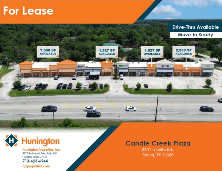 3301 Louetta Rd, Spring, TX for lease - Building Photo - Image 1 of 1