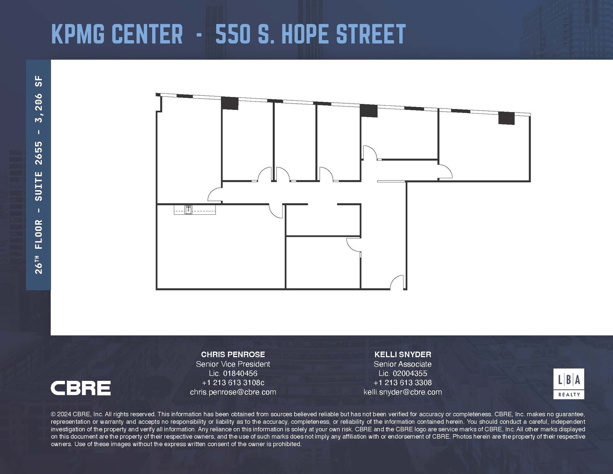 550 S Hope St, Los Angeles, CA for lease Floor Plan- Image 1 of 1