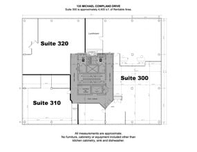 135 Michael Cowpland Dr, Ottawa, ON for lease Floor Plan- Image 1 of 1