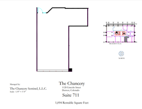 1120 Lincoln St, Denver, CO for lease Floor Plan- Image 1 of 1