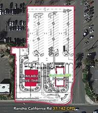 Drive Thru Pad 29540 Ranch California Rd, Temecula, CA for lease Site Plan- Image 1 of 1