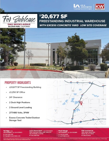 13462 Brooks Dr, Baldwin Park, CA for lease - Building Photo - Image 1 of 5