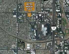 3201 W Peoria Ave, Phoenix, AZ - aerial  map view