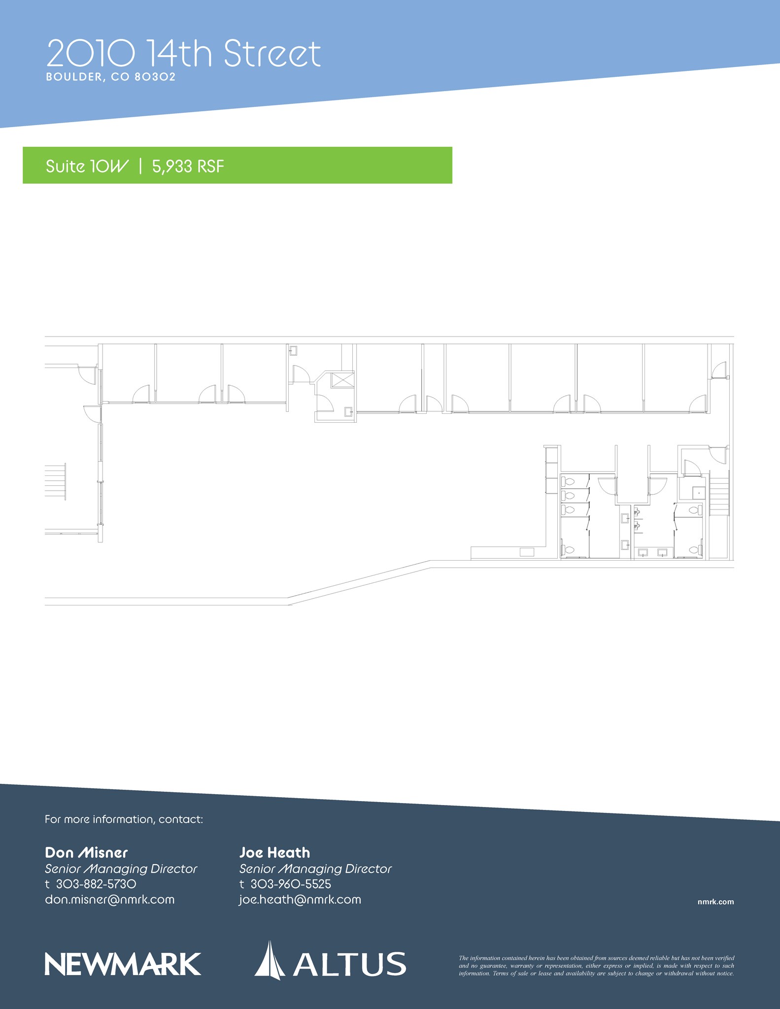 2010 14th St, Boulder, CO for lease Floor Plan- Image 1 of 1