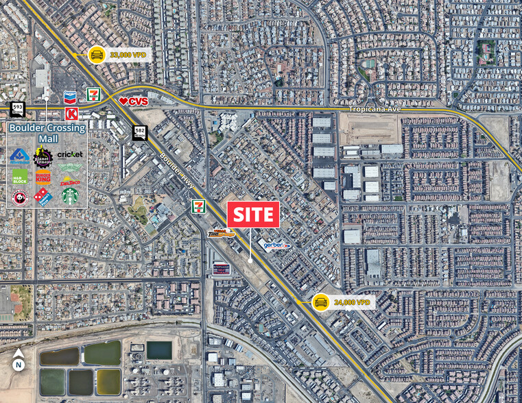 Boulder Highway, Las Vegas, NV for sale - Building Photo - Image 1 of 3