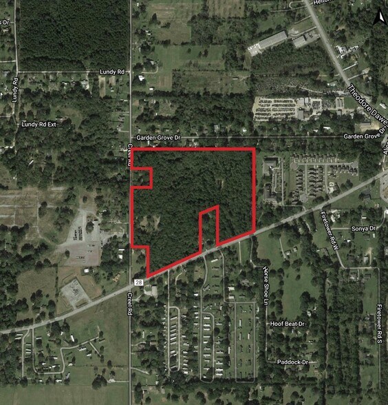 Creel Rd At Old Pascagoula Rd, Theodore, AL 36582