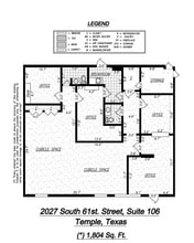 2027 S 61st St, Temple, TX for lease Floor Plan- Image 1 of 1