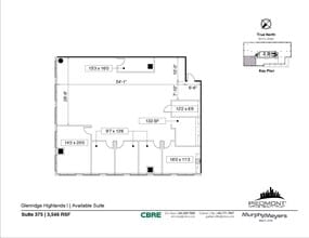 5555 Glenridge Connector, Atlanta, GA for lease Floor Plan- Image 1 of 2
