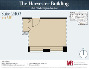 180 N Michigan Ave, Chicago, IL for lease Floor Plan- Image 1 of 3