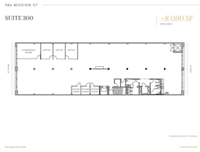 986 Mission St, San Francisco, CA for lease Floor Plan- Image 1 of 1