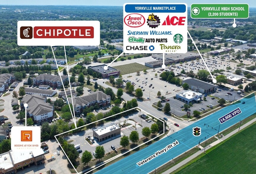 444 E Veterans Pky, Yorkville, IL for sale - Building Photo - Image 2 of 3