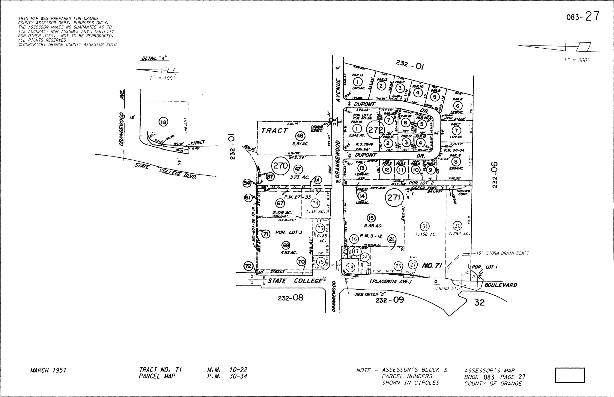 E Orangewood Ave, Anaheim, CA for sale Plat Map- Image 1 of 1