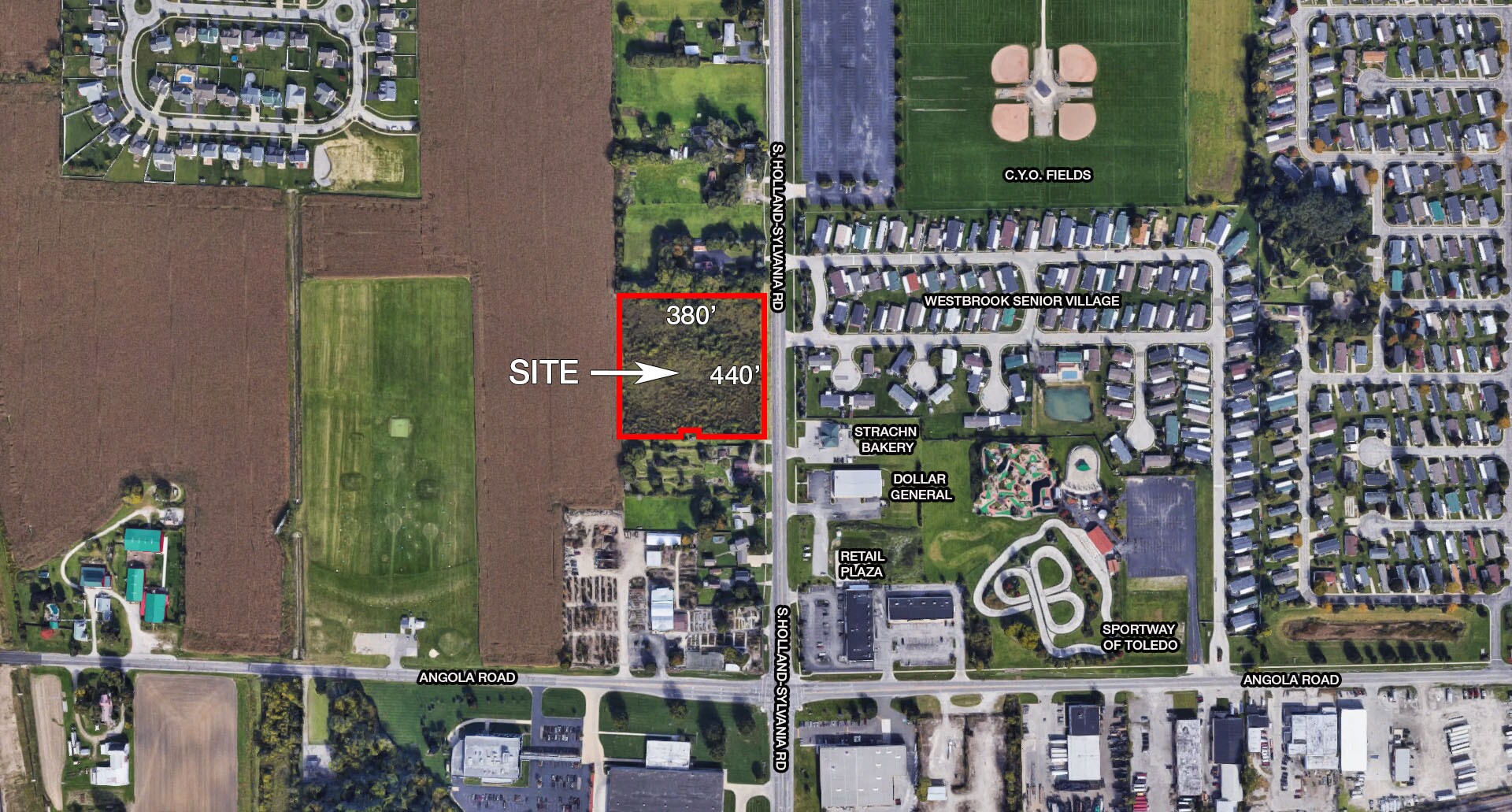 730-756 S Holland-Sylvania, Toledo, OH for sale Aerial- Image 1 of 1