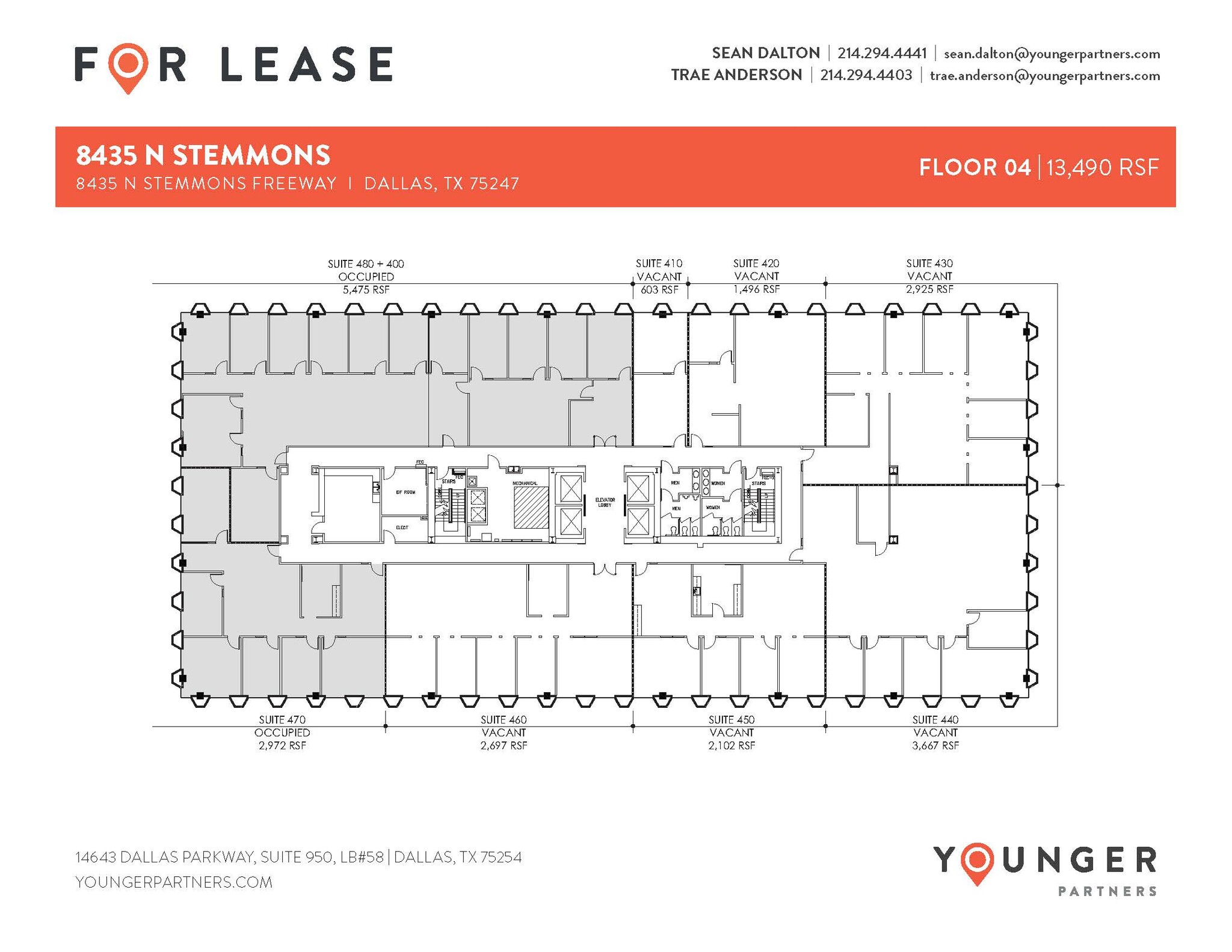 8435 N Stemmons Fwy, Dallas, TX for lease Floor Plan- Image 1 of 1