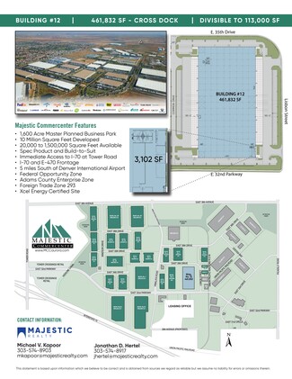 More details for 20600 E 35th Dr, Aurora, CO - Industrial for Lease