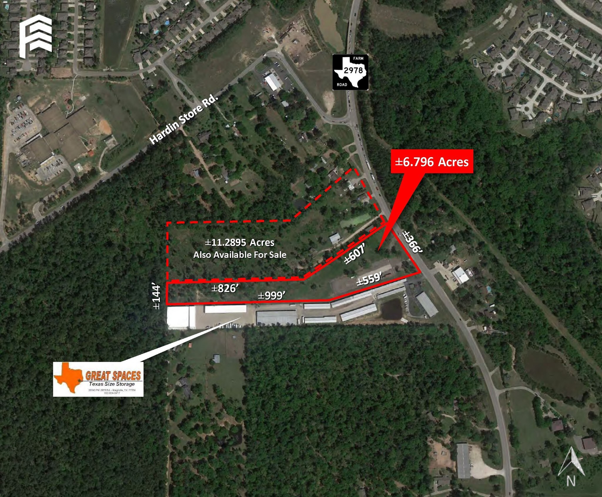 FM 2978 & Hardin Store Rd, Magnolia, TX for sale Primary Photo- Image 1 of 1