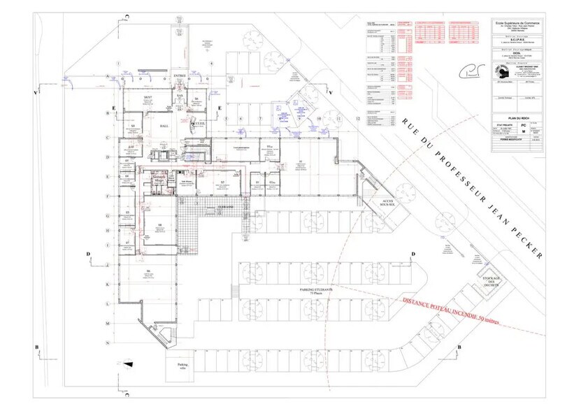 Office in Rennes for lease - Floor Plan - Image 3 of 18
