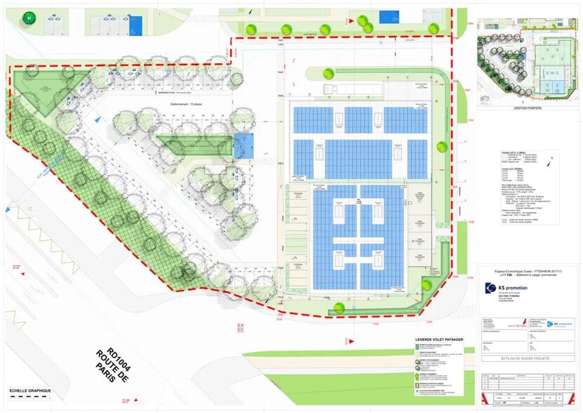 Retail in Ittenheim for sale - Floor Plan - Image 3 of 5