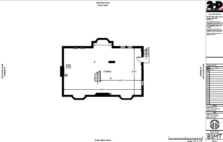 1122 12th Ave S, Seattle, WA for lease Floor Plan- Image 1 of 1