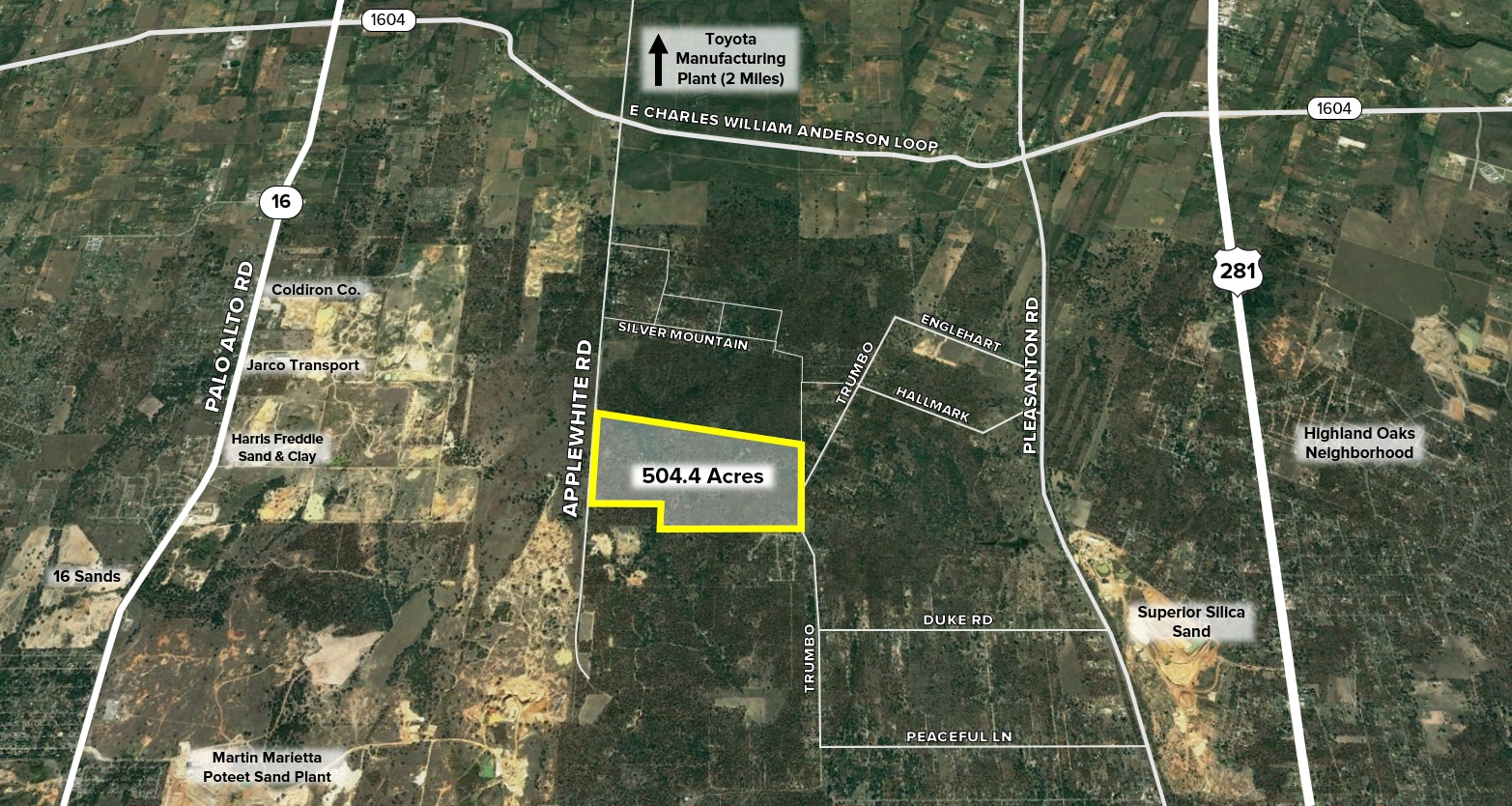 Applewhite Rd & Trumbo Rd, San Antonio, TX 78264