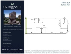 4600 S Ulster St, Denver, CO for lease Floor Plan- Image 1 of 1