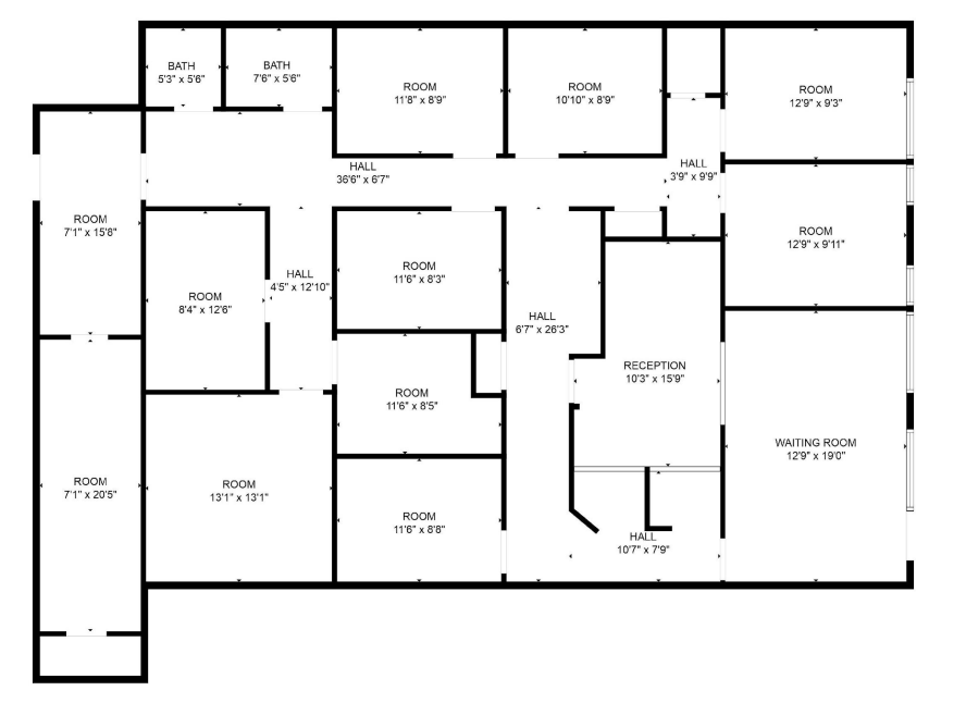 670-680 Boston Post Rd, Milford, CT for lease Floor Plan- Image 1 of 4