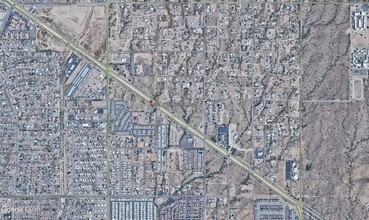 1955 E Old West Hwy, Apache Junction, AZ - aerial  map view