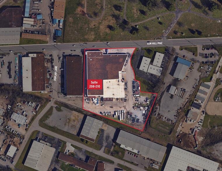 1413-1419 Elm Hill Pike, Nashville, TN for lease - Building Photo - Image 2 of 6
