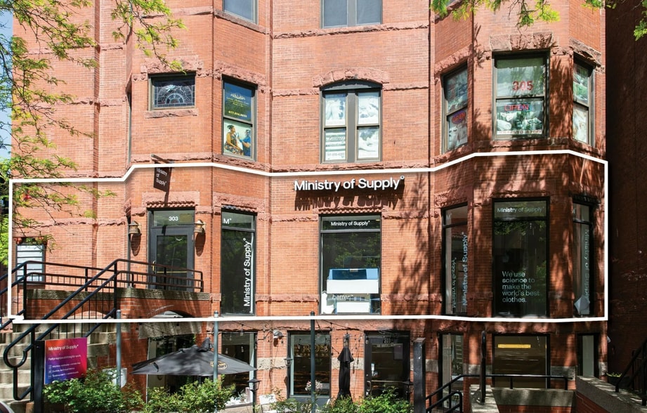 303-305 Newbury St, Boston, MA for lease - Building Photo - Image 1 of 2