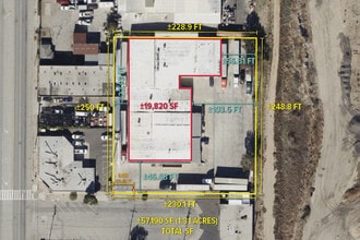 1541 Paramount St, Azusa, CA for lease Aerial- Image 1 of 1