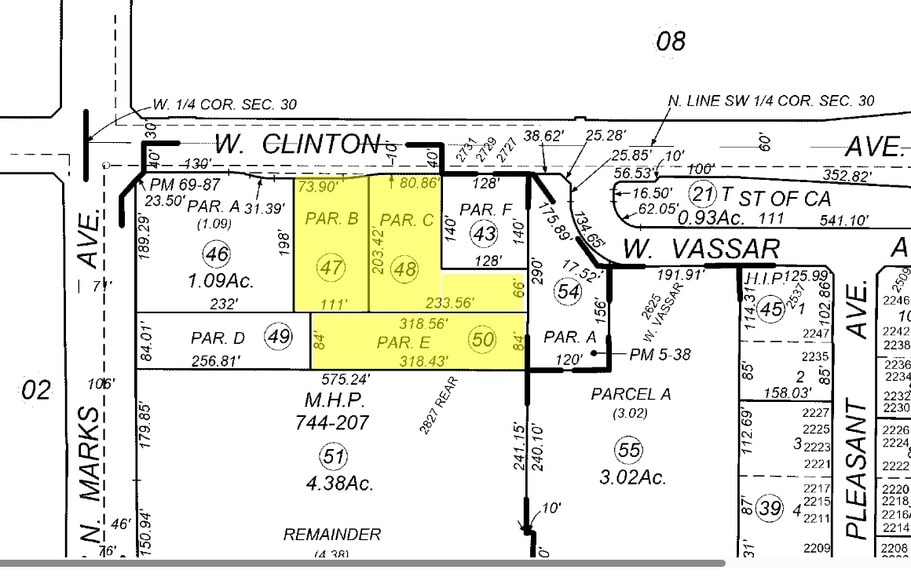 2741, 2755-2827 W Clinton Ave, Fresno, CA for lease - Building Photo - Image 3 of 3