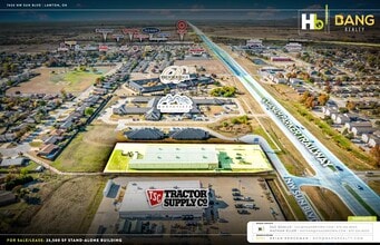7420 NW Sun, Lawton, OK - AERIAL  map view - Image1