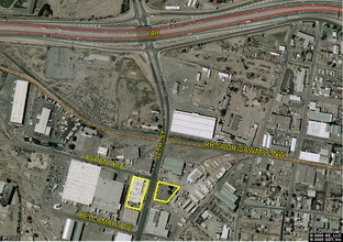 1501 12th St NW, Albuquerque, NM - AERIAL  map view