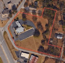 1749 Gordon Hwy, Augusta, GA - aerial  map view