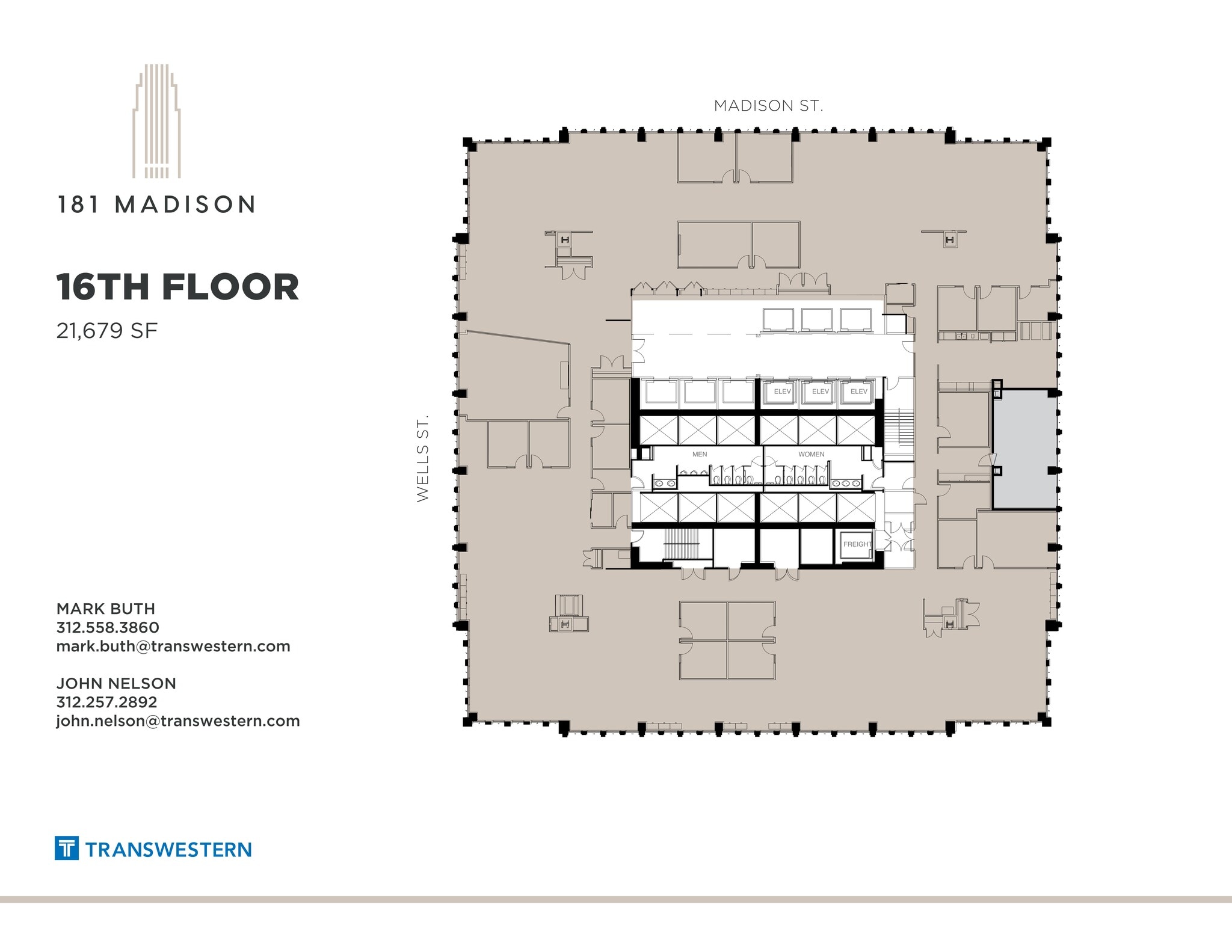 181 W Madison St, Chicago, IL for lease Site Plan- Image 1 of 2