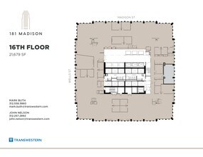 181 W Madison St, Chicago, IL for lease Site Plan- Image 1 of 2