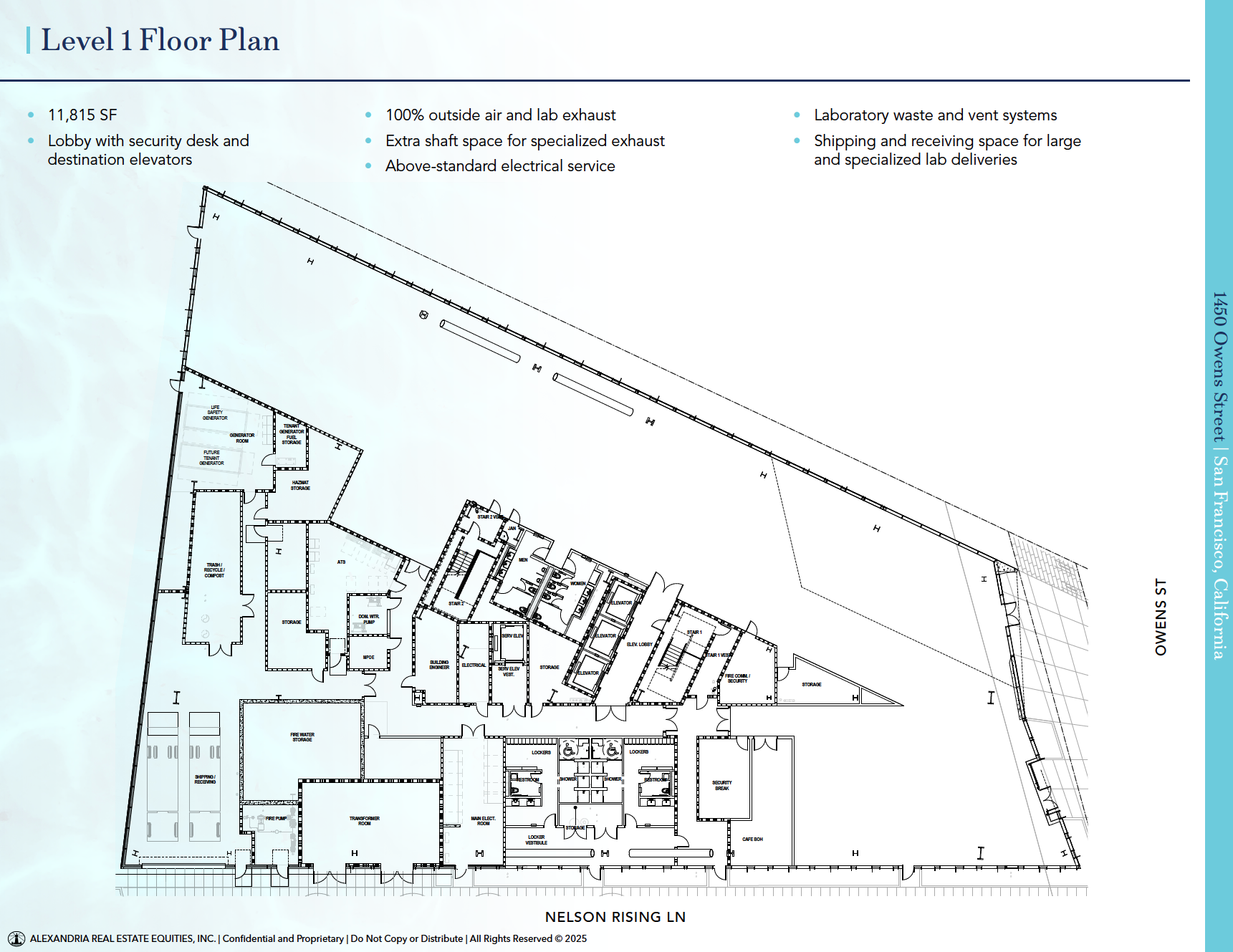 1450 Owens St, San Francisco, CA for lease Floor Plan- Image 1 of 5