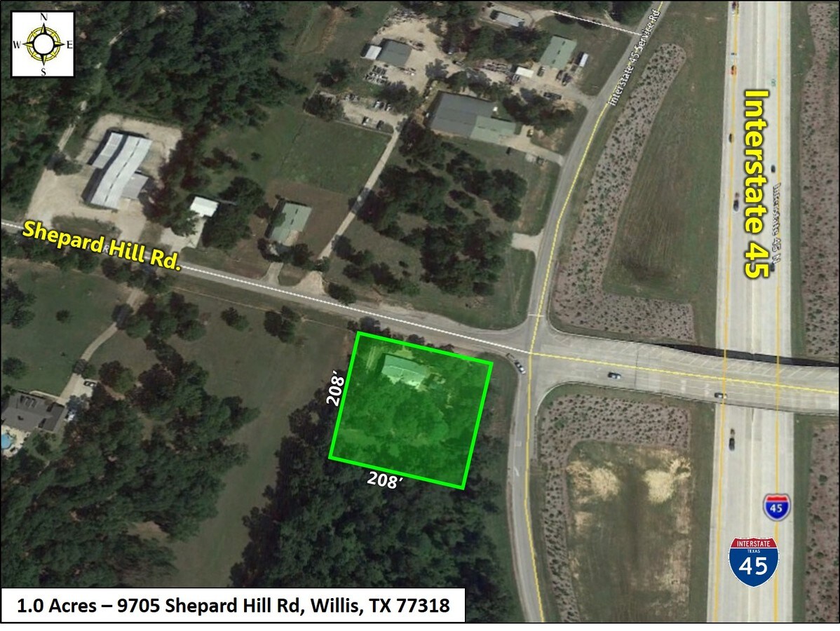 9705 Shepard Hill Rd, Willis, TX 77318