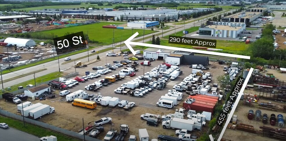 7020 50 St NW, Edmonton, AB for sale - Aerial - Image 3 of 11