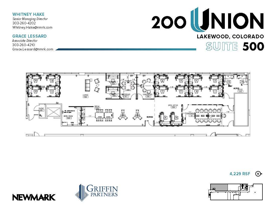 200 Union Blvd, Lakewood, CO for lease Floor Plan- Image 1 of 1