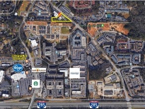 4630 N Shallowford Rd, Dunwoody, GA - aerial  map view