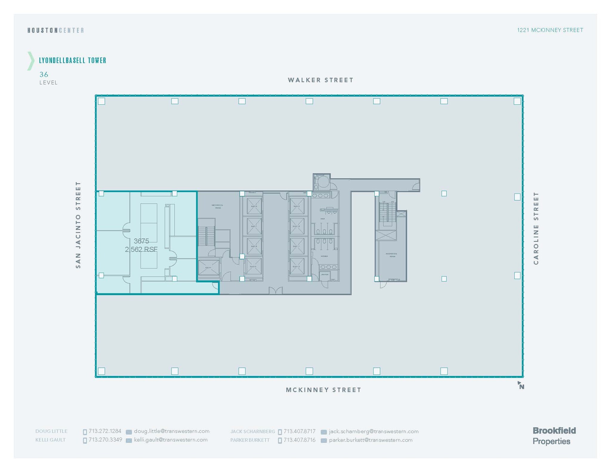 1221 McKinney St, Houston, TX for lease Floor Plan- Image 1 of 1