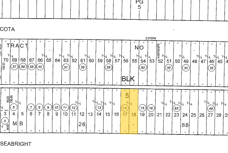1526 Seabright Ave, Long Beach, CA for lease - Plat Map - Image 3 of 3