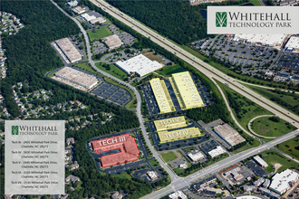 2401 Whitehall Park Dr, Charlotte, NC - aerial  map view - Image1