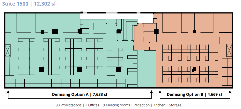 335 8th Ave SW, Calgary, AB for lease Floor Plan- Image 1 of 1