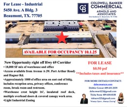 5450 Ave A. Bldg. 3, Beaumont, TX for lease Building Photo- Image 1 of 3