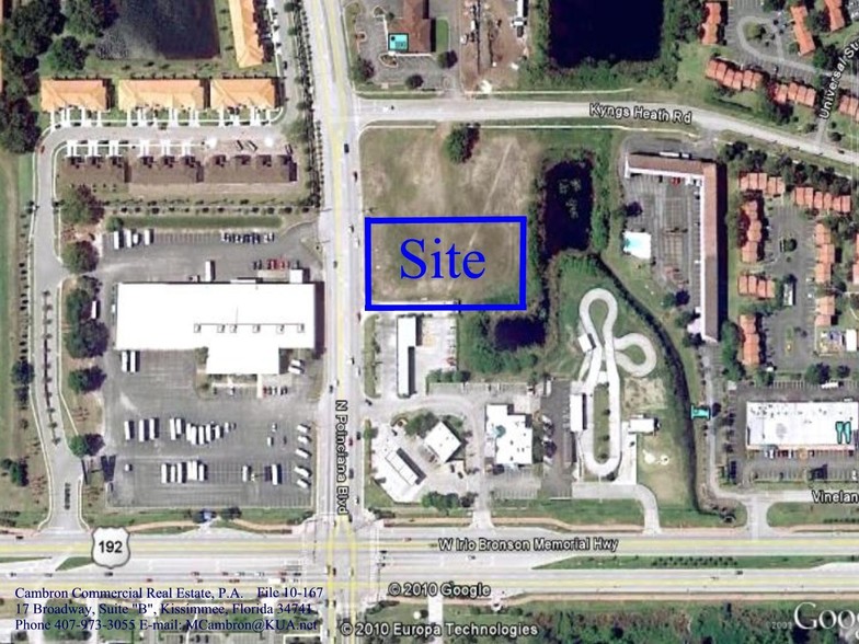 Poinciana Blvd & US 192, Kissimmee, FL for sale - Building Photo - Image 1 of 1