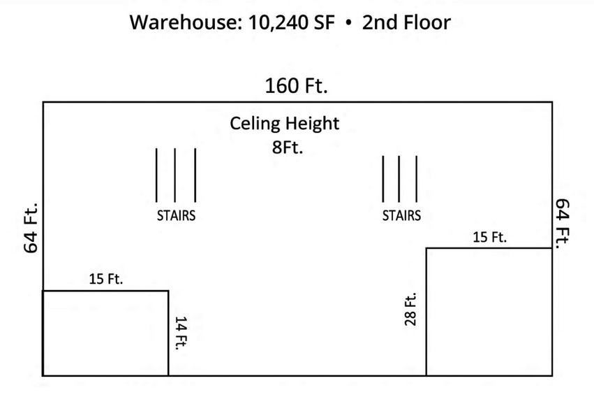 4495-4499 Mall Dr, Steubenville, OH for lease - Floor Plan - Image 2 of 3