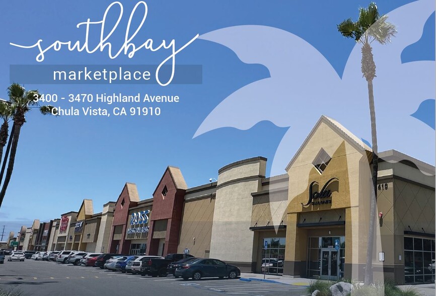 3410-3446 Highland Ave, National City, CA for lease - Building Photo - Image 1 of 6